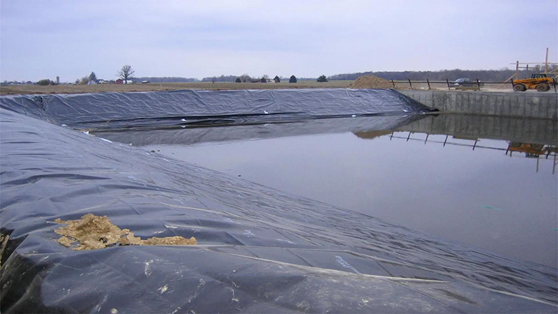 Application of geomembrane in hydraulic engineering